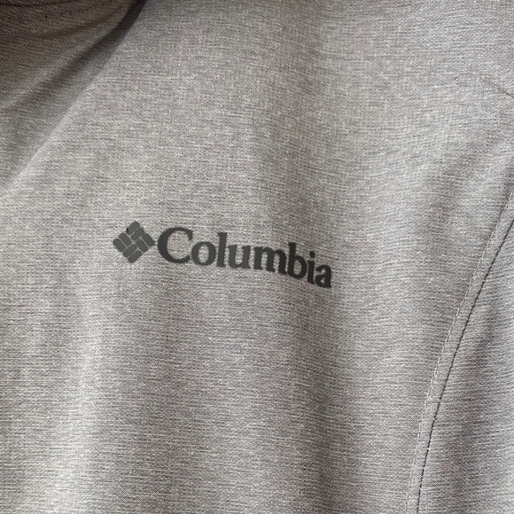 Columbia Light Gray Hooded Jacket - Picture 2 of 6